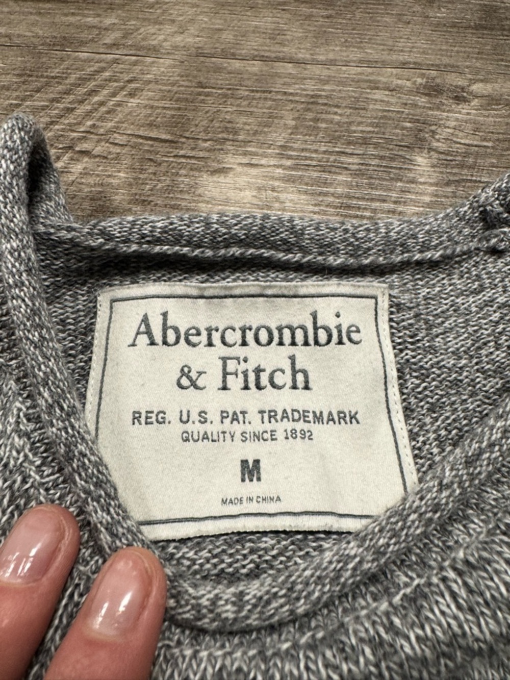 Abercrombie & Fitch Moose Y2K Vintage Sweater Size Medium - Picture 4 of 7